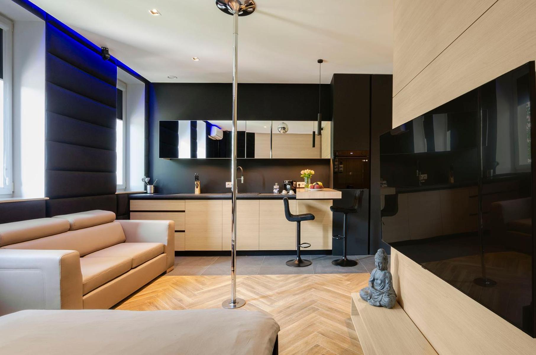 Lupoapartments Z Jacuzzi Pole Dance Leczycka 29 Klimatyzacja Parking Dostep Na Kod Лодзь Номер фото